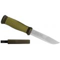 Нож Morakniv Outdoor 2000, stainless steel, зелёный