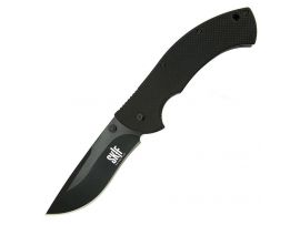 Нож SKIF 565BL liner lock folder 440С,G-10, чёрный