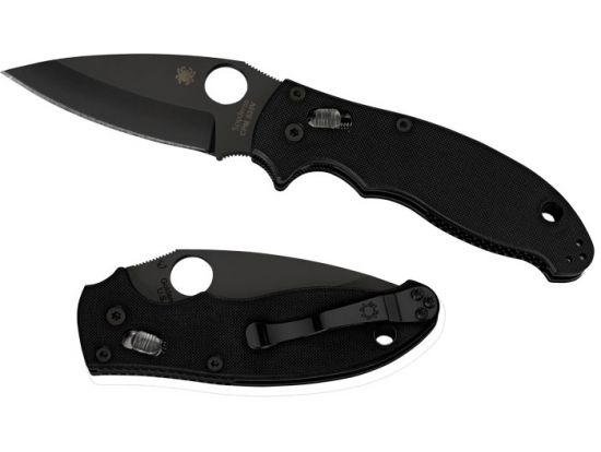 Нож Spyderco Manix 2, G-10, CPM-S30V, Black