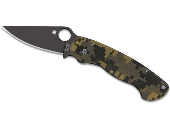 Нож Spyderco Para-Military 2 Black Blade, камуфляж