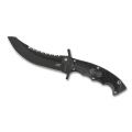Нож Spyderco Warrior, Black Blade, H1