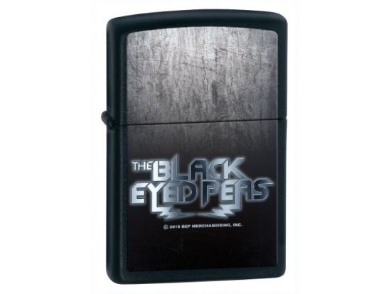 Зажигалка бензиновая Zippo 218 BLACK EYED PEAS черная