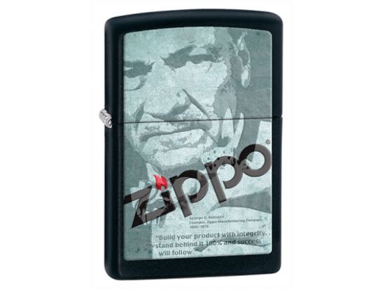 Зажигалка бензиновая Zippo 218 DEPOT ZIPPO LOGO