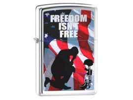 Зажигалка бензиновая Zippo FREEDOM ISN'T FREE
