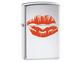 Зажигалка бензиновая Zippo HOT LIPS Зажигалка бензиновая Zippo HOT LIPS