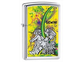 Зажигалка бензиновая Zippo 250 ZODIAC GEMINI Зажигалка бензиновая Zippo 250 ZODIAC GEMINI