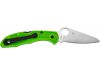 Нож Spyderco Salt 2 Plainedge LC200N green