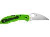 Нож Spyderco Salt 2 Wharncliffe LC200N green