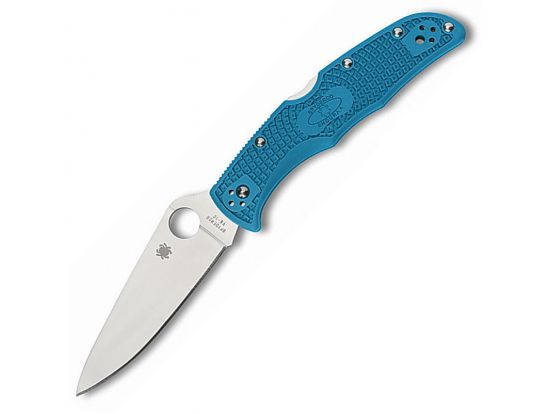 Нож Spyderco Endura 4 Flat Ground,, синий