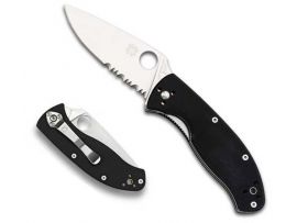 Нож Spyderco Tenacious, полусеррейтор Нож Spyderco Tenacious, полусеррейтор