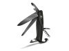 Нож Victorinox Ranger Grip 55 Onyx Black с кнопочным фиксатором лезвия/130мм/3 слоя/12 функций/черные накладки/штопор/пила 