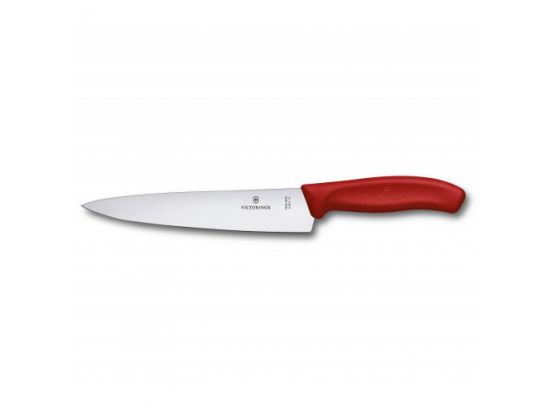 Кухонный нож Victorinox разделочный SwissClassic Carving с гладким лезвием 19 см