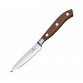 Кухонный нож Victorinox кованный универсальный Grand Maitre Wood Kitchen Knife, 10 см, подарочный 