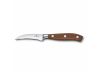 Кухонный нож Victorinox формовочный для детализации сервировки Grand Maitre Wood Shaping Knife, изогнутое лезвие 8 см, подарочный