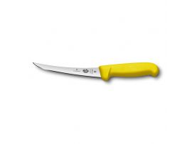 Кухонный нож Victorinox Fibrox Boning 15 см обвалочный Flex с желт. ручкой