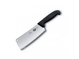 Кухонный нож Victorinox Fibrox Cleaver 18 см большой для мяса с черн. ручкой
