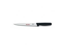 Кухонный нож Victorinox Filleting&Domestic 16 см узкий филейный с черн. ручкой (блистер)