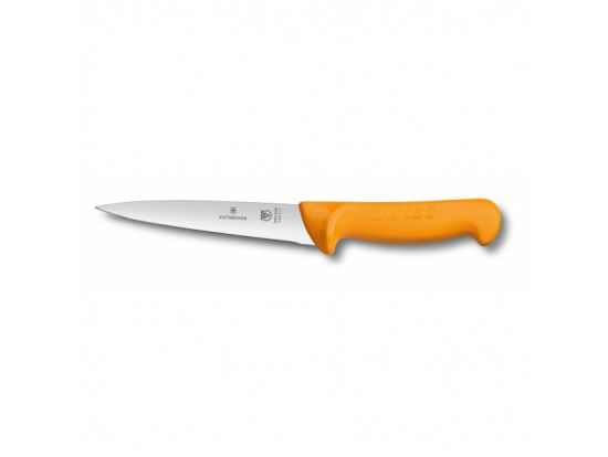 Кухонный нож Victorinox Swibo Boning&Sticking 13 см с желт. ручкой