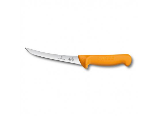 Кухонный нож Victorinox Swibo Boning Flex 13 см с желт. ручкой