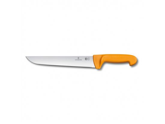 Кухонный нож Victorinox Swibo Butcher 24 см с желт. ручкой