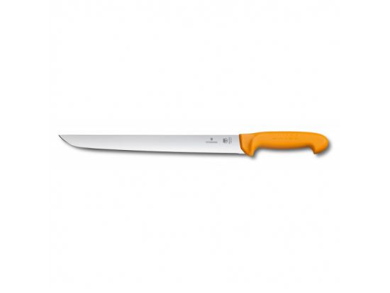 Кухонный нож Victorinox Swibo Cutlet&Steak 31 см с желт. ручкой