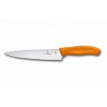 Кухонный нож Victorinox SwissClassic Carving 19 см с оранж. ручкой (блистер)