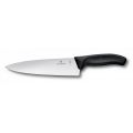 Кухонный нож Victorinox SwissClassic Carving 20 см широк. с черн. ручкой