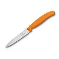 Кухонный нож Victorinox SwissClassic Paring 10 см с оранж. ручкой