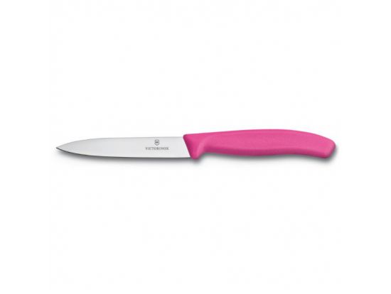 Кухонный нож Victorinox SwissClassic Paring 10 см с роз. ручкой