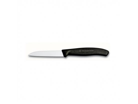 Кухонный нож Victorinox SwissClassic Paring 8 см прям. с черн. ручкой