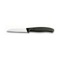 Кухонный нож Victorinox SwissClassic Paring 8 см прям. волн. с черн. ручкой