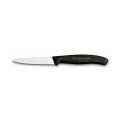 Кухонный нож Victorinox SwissClassic Paring 8 см волн. с черн. ручкой
