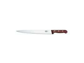Кухонный нож Victorinox Wood Slicing 25 см для нарезки с дерев. ручкой