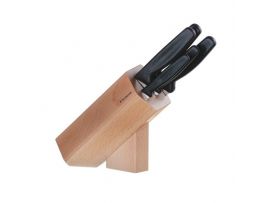 Набор кухонный Victorinox 5 шт с черн. ручкой с подставкой (5 ножей)