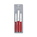 Набор кухонный Victorinox Paring Set 3 шт с крас. ручкой (3 ножа)