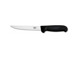 Кухонный нож Victorinox Fibrox Boning, 12 см, узкий обвалочный, черный