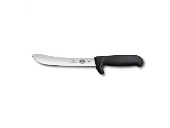 Кухонный нож Victorinox Fibrox Butcher, 18 см, черный