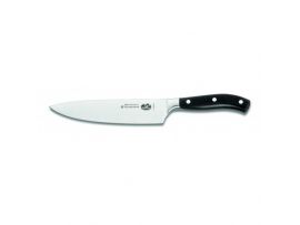 Кухонный нож Victorinox Forged Chef's Grand Maitre, 20 см, черный