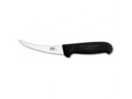 Кухонный нож Victorinox Fibrox Boning 12 см узкий обвалочный с черной ручкой