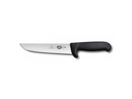 Кухонный нож Victorinox Fibrox Butcher 18 см с черной ручкой