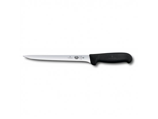 Кухонный нож Victorinox Fibrox Filleting Flex 20 см филейный с черной ручкой