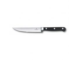 Кухонный нож Victorinox Forged Steak German Type 12 см волн. с черн. нейлоновой ручкой