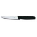 Кухонный нож Victorinox Steak 11 см волнистый с черной ручкой