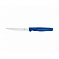 Кухонный нож Victorinox Steak 11 см волнистый с синей ручкой