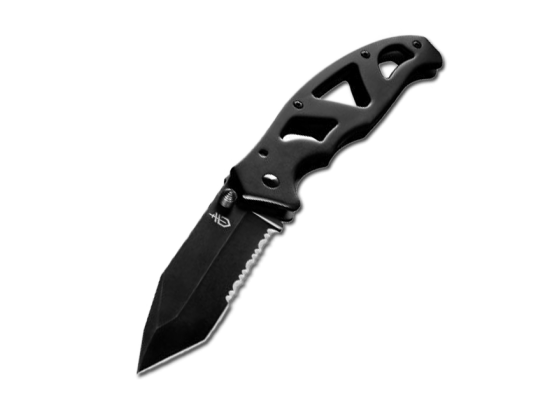 Нож Gerber Paraframe 2 Tanto Clip Folding Knife, блистер, прямое-серрейторное лезвие