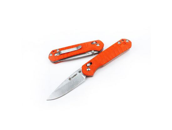 Нож складной Ganzo G717, оранжевый