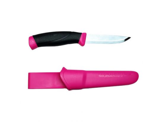 Нож Morakniv Companion Magenta, stainless steel, розовый